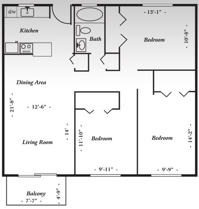 495 Laurel Hill Road 2-3 Beds Apartment for Rent - Photo Gallery 15